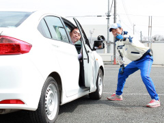 乗降車の写真